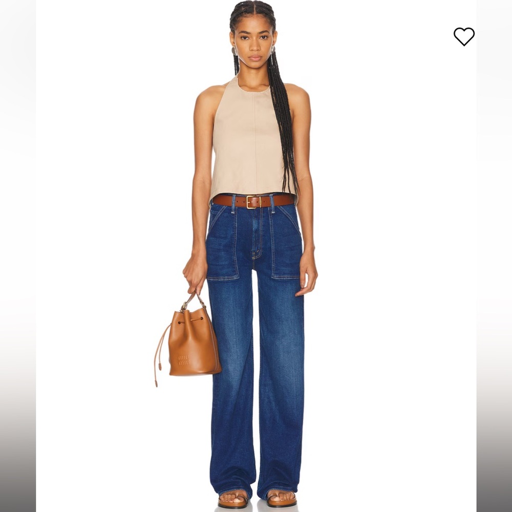MOTHER The Patch Maven Heel Jeans size 26